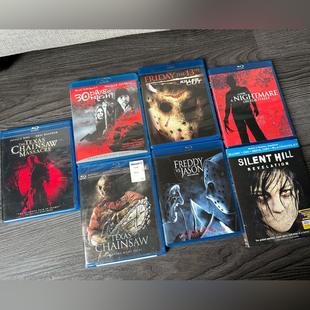 Horror movie lot